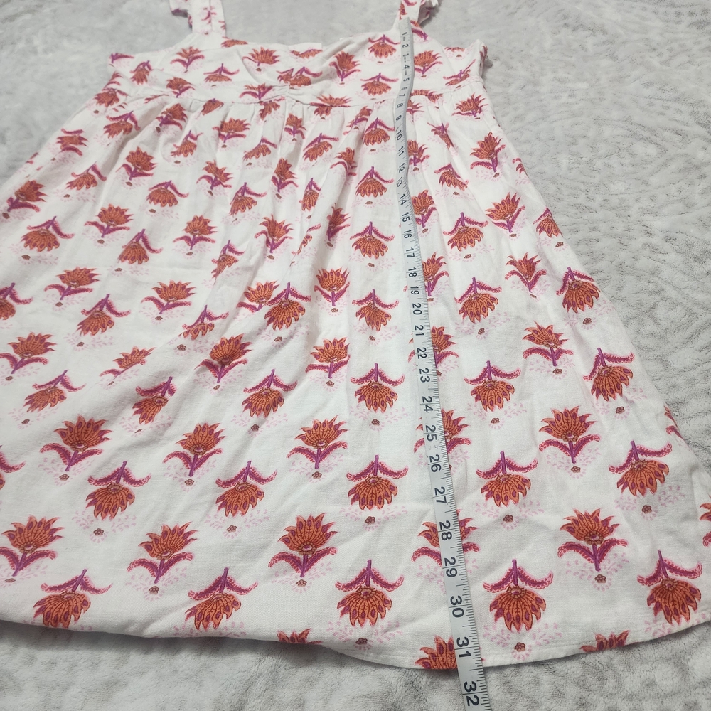 J.Crew Factory Women's Linen Blend Ruffle Strap Mini Sundress Floral Sz 14 NWT - Picture 12 of 14